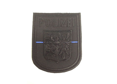 Polizei Schleswig-Holstein Thin Blue Line black