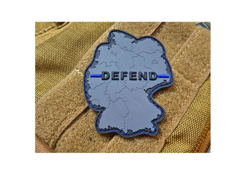 JTG DEFEND Patch, Thin Blue Line, special edition