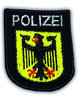 Micro Dienstwappen mit Klettrücken (Bundespolizei)