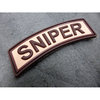 JTG - Sniper Tab - Patch, desert / 3D Rubber patch