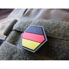 JTG – Deutschland Flagge Hexagon, fullcolor