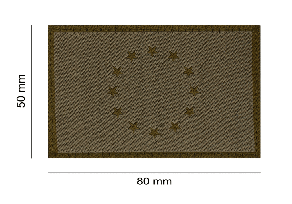 AUFNÄHER Patch FLAGGEN flagge  flag Fahne europa UE CEE  7x4.5cm 