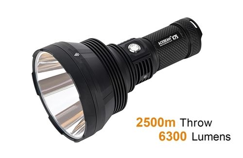 AceBeam K75 LED Thrower Taschenlampe mit 6.300 Lumen