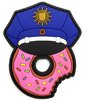 Polizei Donut Rubber Patch