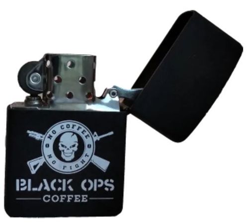 BLACK OPS COFFEE Sturmfeuerzeug