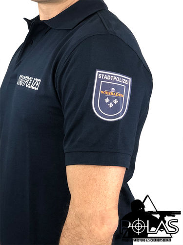 Poloshirt mit Wappenflausch/Digitalwappen
