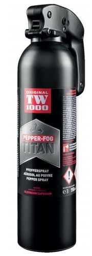 TW1000 Pepper-Fog TITAN 750 ml mit Federdeckelsicherung