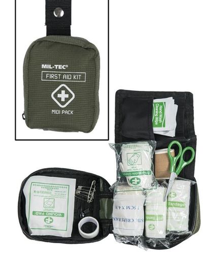 First Aid Pack Midi Olive